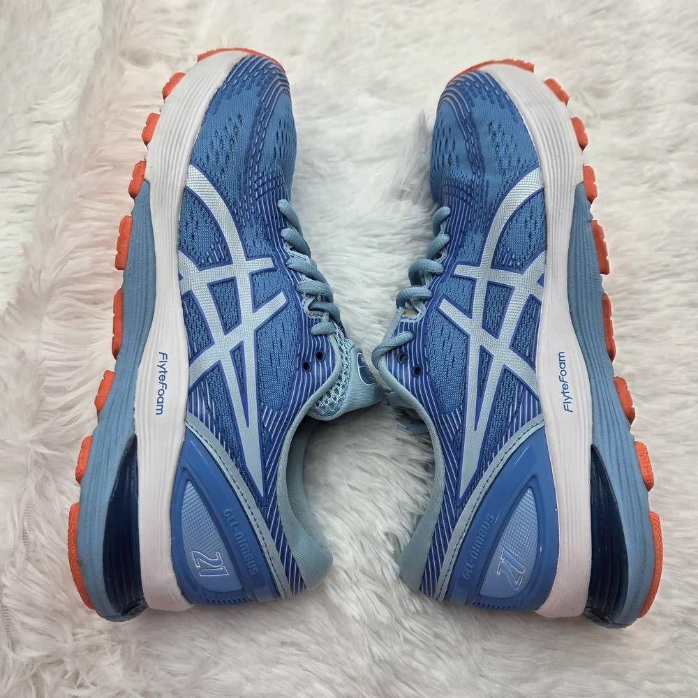 ASICS Gel Nimbus 21 Running Shoes Blue Women’s Size‎ 8.5 EU 40
